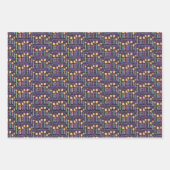 Daughter Birthday Candles Geschenkpapier Set (Vorderseite 2)