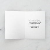 Daughter Birthday Card - Moonies Rag Doll Goth - G Karte (Innenseite)