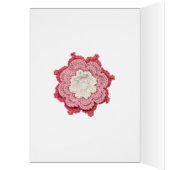 Daughter Birthday Crochet-Blume (Innen (Links))