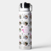 Daughter Birthday Custom Photo Trinkflasche (Hinten)