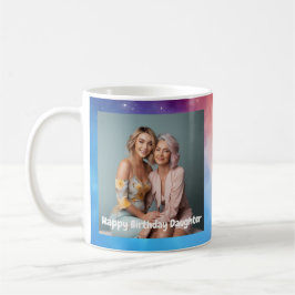 Daughter Birthday Foto Balloons Modern 002 Kaffeetasse