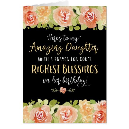 Daughter Birthday, Hier ist meine Phantastische To (Vorne)