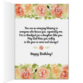 Daughter Birthday, Hier ist meine Phantastische To (Innen (Rechts))