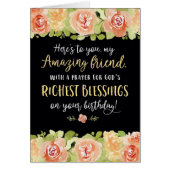 Daughter Birthday, Hier ist meine Phantastische To (Vorne)