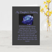 Daughter Birthday Karte (Gelbe Blume)