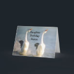 DAUGHTER BIRTHDAY TANCE KARTE<br><div class="desc">Diese beiden sind so glücklich,  denn es ist YOUR DAUGHTER feiern den Tag,  an dem sie geboren war :) Haben FUN geben diese Karte "Ihre Tochter"</div>