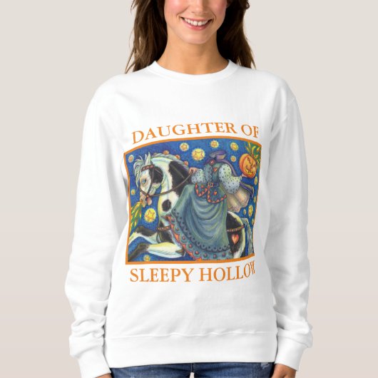 DAUGHTER DER SCHLAFHOLLOW HALLOWEEN SWEATSHIRT (Vorderseite)