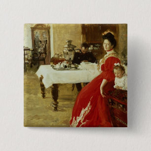 Daughter des Künstlers, 1905 Button
