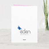 Daughter Dunkelhaar Ballerina Geburtstagskaffee li Karte (Rückseite)