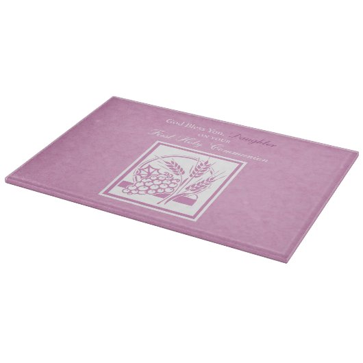 Daughter Erste Kommune, rosa Schneidebrett (Ecke)