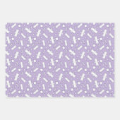 Daughter Erste Phase Lila Tampon Pad Geschenkpapier Set (Vorderseite 3)