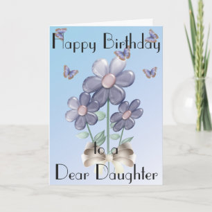 DAUGHTER GREETING CARD KARTE