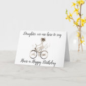 ***DAUGHTER*** HABEN EINEN ANGENEHMEN GEBURTSTAG!! KARTE (Gelbe Blume)