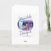 Daughter Happy Birthday Singing Deva Niedlich Card Karte (Rückseite)