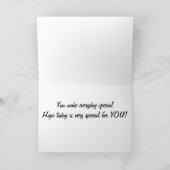 DAUGHTER-HAPPY MOTHER'S DAY KARTE (Innenseite)