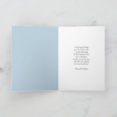 Daughter-in-Law Happy January Birthday Nuthatch  Karte (Innenseite)