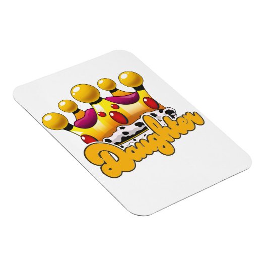 Daughter Kings Krone Magnet (Rechte Seite)