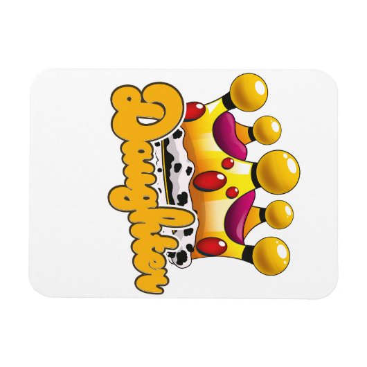 Daughter Kings Krone Magnet (Horizontal)