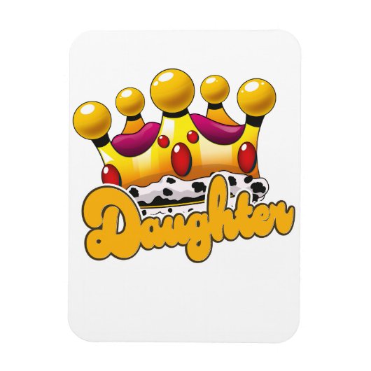 Daughter Kings Krone Magnet (Vertikal)