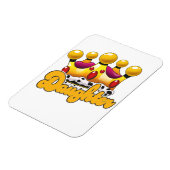 Daughter Kings Krone Magnet (Linke Seite)