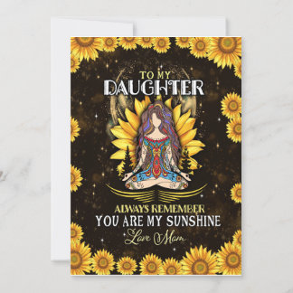 Daughter Lovers | Für meine Tochter Liebe Mama Einladung