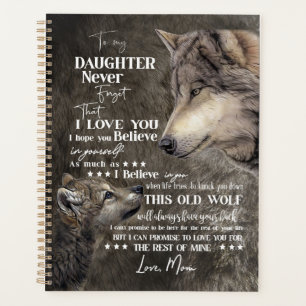 Daughter Lovers Für meine Tochter Liebe Mama Planer