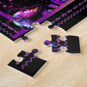 Daughter Lovers | Für meine Tochter Liebe Mama Puzzle (Seite)