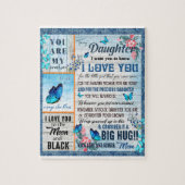 Daughter Lovers | Für meine Tochter Liebe Mama Puzzle (Vertikal)