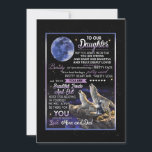 Daughter Lovers | Für unsere Tochter Liebe Mama un Einladung<br><div class="desc">Daughter Lovers | Für unsere Tochter sind Sie bewundernswert Innen und Außen Liebe Mama und Vater</div>