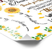 Daughter Lovers | Zu meiner lieben Schwiegertochte Fotodruck (Ecke)