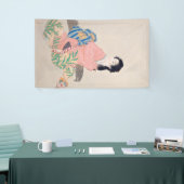 Daughter Miyuki (elegante japanische Dame, asiatis Banner (Messeveranstaltung)