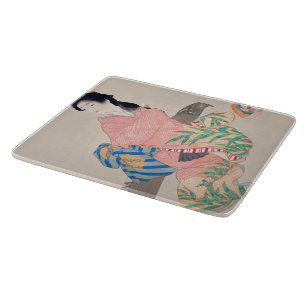 Daughter Miyuki (schöne japanische Frau) (asiatisc Schneidebrett