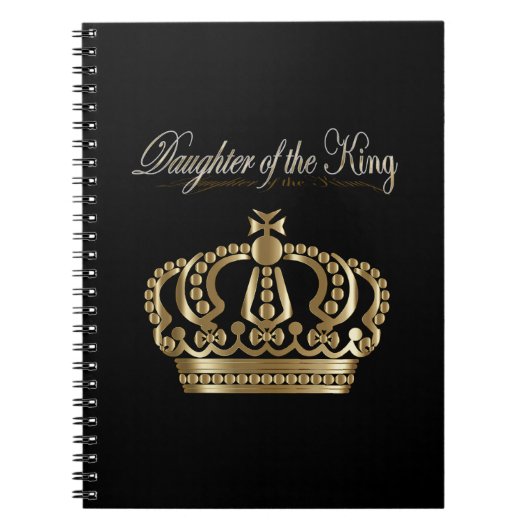 Daughter of The King - Spiral Notebook Notizblock (Vorderseite)
