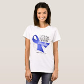 Daughter Periwinkle Ribbon - Magenkrebs T-Shirt (Vorne ganz)