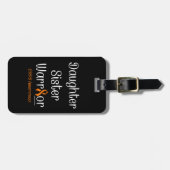 Daughter Schwester Warrior...CRPS Gepäckanhänger (Vorderseite horizontal)