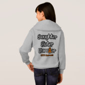 Daughter Schwester Warrior...CRPS Hoodie (Schwarz voll)