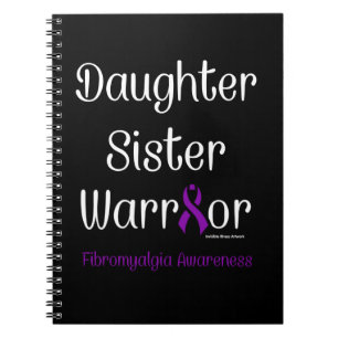 Daughter Schwester Warrior...Fibro Notizblock