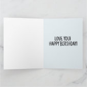 DAUGHTER SIAMESE CAT GEBURTSTAG Grußkarte Karte (Innenseite)