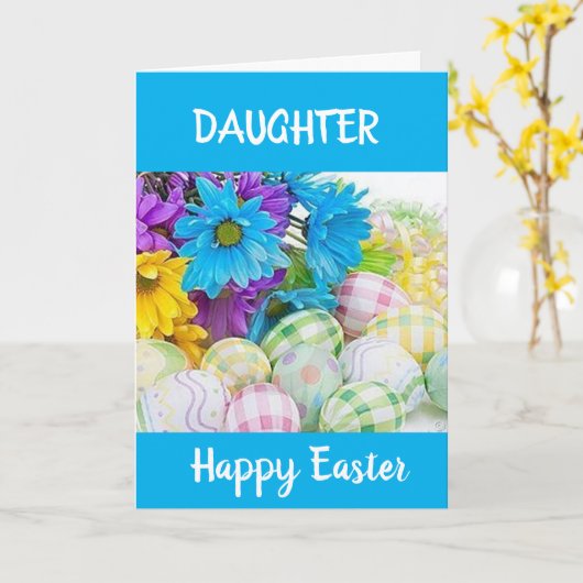***DAUGHTER*** SIE WERDEN "EASTER" KARTE LIEBEN (Gelbe Blume)