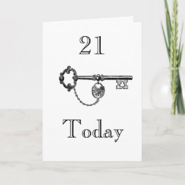 DAUGHTER/SON 21. BIRTHDAY CARD KARTE