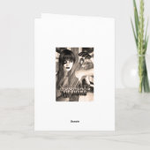 Daughter & Son-in-Law Hochzeitstag Glückwünsche Karte (Rückseite)