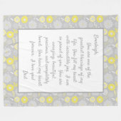 Daughter Stolz auf dich Fleecedecke (Vorderseite (Horizontal))