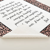 Daughter Stolz auf dich Sherpadecke (3/4)