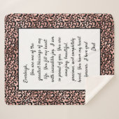 Daughter Stolz auf dich Sherpadecke (Vorderseite (Horizontal))