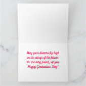 Daughter Unicorn-Abschluss Karte (Innenseite)