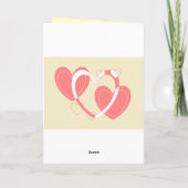 DAUGHTER VALENTINES DAY CARD FEIERTAGSKARTE (Rückseite)