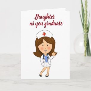 **DAUGHTER WIRD NURSE** SO STOLZ AUF SIE KARTE