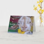 DAUGHTER ZU EINEM BELIEBTEN KID KARTE (Gelbe Blume)