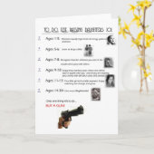 Daughters anheben 101 karte (Gelbe Blume)