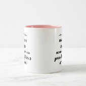 Daughter's Attitude Funny Coffee Tasse (Mittel)